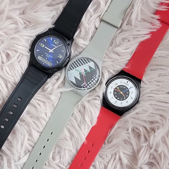 Swatch Other - 💙2 Swatch 1984 and Casio  Watche Working with Battery